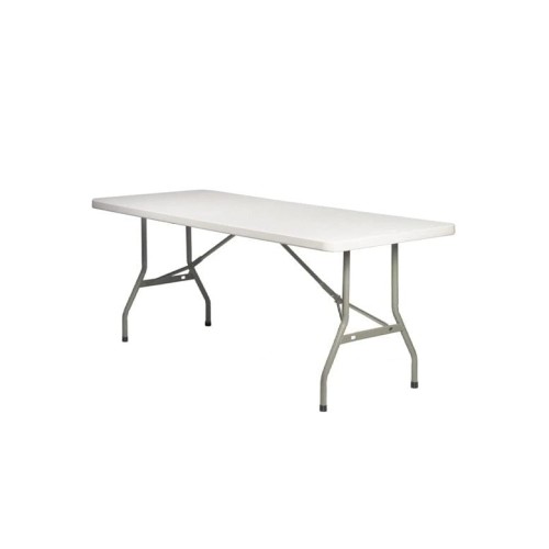 72" x 30" (6 Foot) Rectangle Heavy Duty Plastic Folding Table