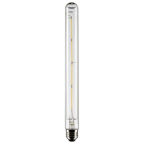 8 Watt Vintage Edison Dimmable T9 Medium (E26) LED Bulb 12" Length - 800 Lumens , 2700K , and 90CRI