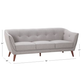 Nelson Mid Century Tufted Sofa