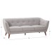 Nelson Mid Century Tufted Sofa