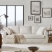 Merchland White Cotton Slipcover Sofa
